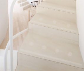 Kara Gtrip Anti-Rutsch Streifen geprägt Rolle 15 lfm Rolle 3 cm transparent Innentreppen fuer Hund u