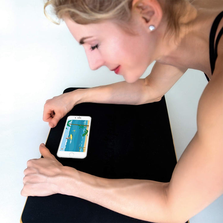 Plankpad STUDIO – interaktiver Ganzkörper-Trainer & Balance Board – Home Fitnesstrainer Made in Germ