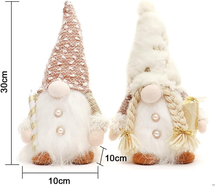 Wichtel Figuren Set, Weihnachtsdeko Wichtel, Leuchtende Wichtel Weihnachten Deko Amerikanisch, Schwe
