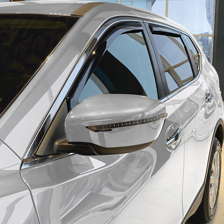 CLIM ART Windabweiser für Nissan X-Trail 2014-2020 Autofenster Regenschutz, Regenabweiser, Integrier