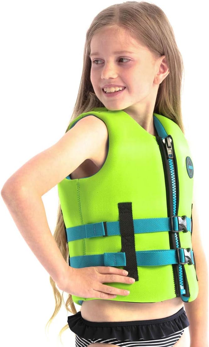 Jobe Neopren Vest Kids Neo Vest Kinder Schwimmweste Neoprenwest Green 152, 152