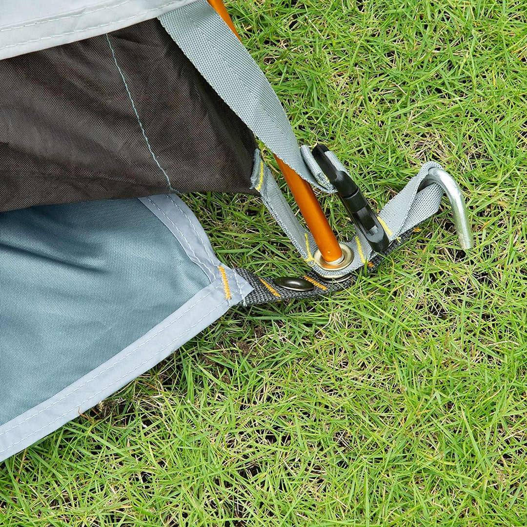 Bessport Zeltplane wasserdichte, 210D Camping Zelt Tarp Für Oxford Tuch Zeltunterlage mit Tragetasch