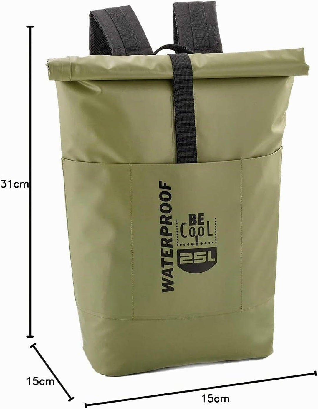 Isolierte wasserdichte Kühltasche Rucksack in Grün - Familie, Reise, Sport, Fashion und Shopping tau