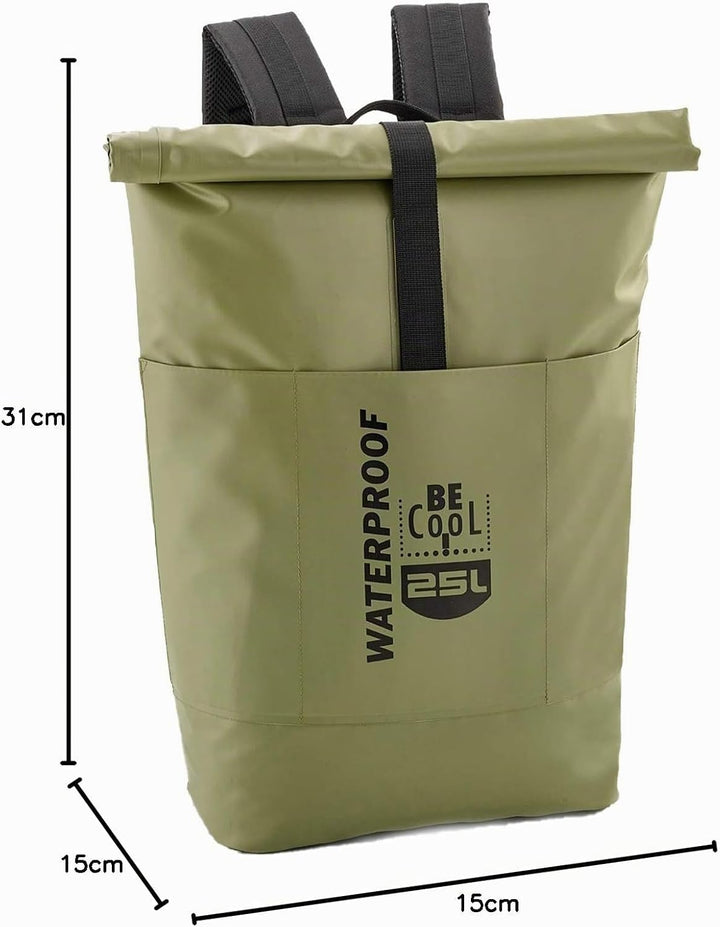 Isolierte wasserdichte Kühltasche Rucksack in Grün - Familie, Reise, Sport, Fashion und Shopping tau