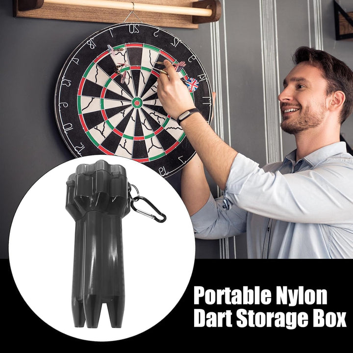 Tragetasche für 3 Darts, harte Spitzen, längenverstellbar, tragbar, für Zuhause, Restaurant, Outdoor