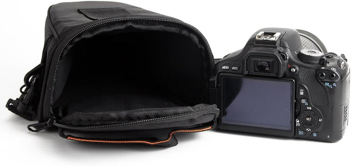 K-S-Trade Kameratasche Für Panasonic Lumix DC-FZ82 Kameratasche Fototasche Schultertasche Umhängetas