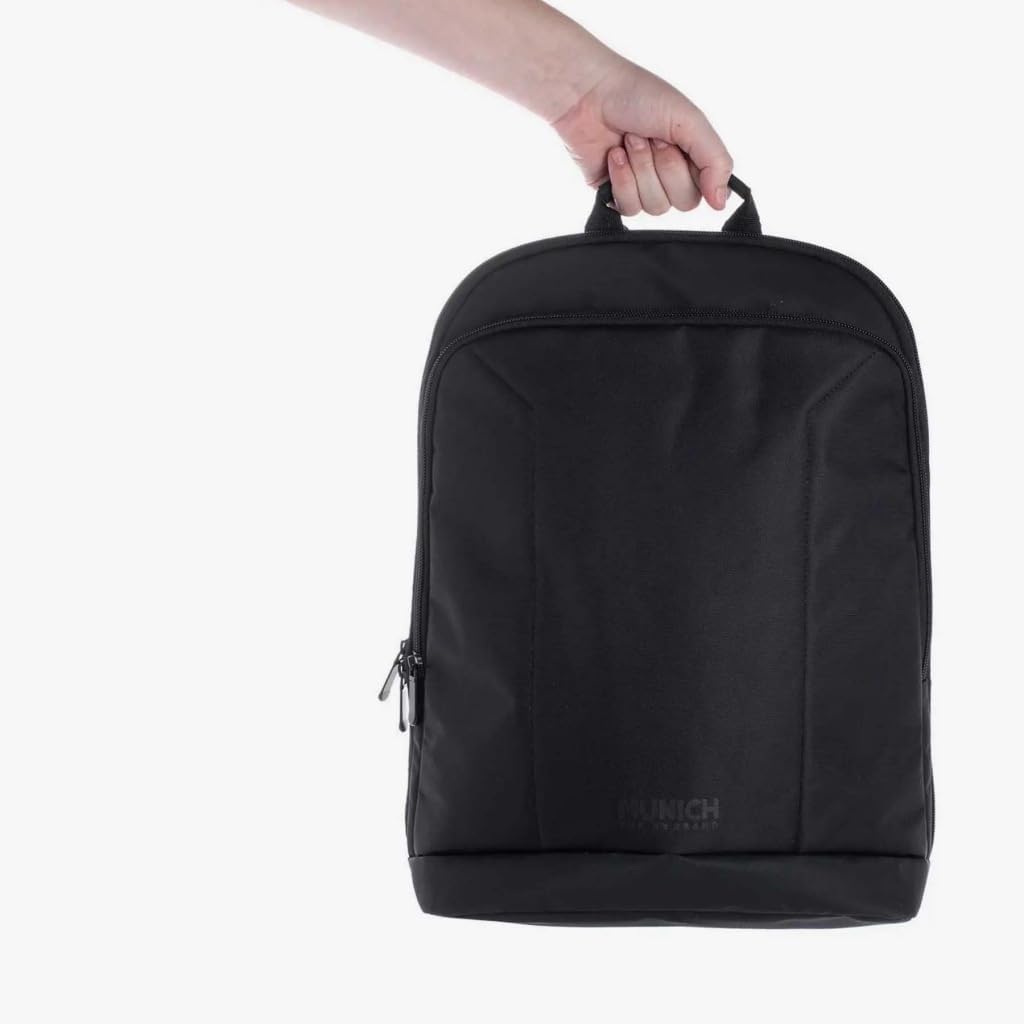 Munich Herren X Venture Backpack Slim Black Taschen, schwarz