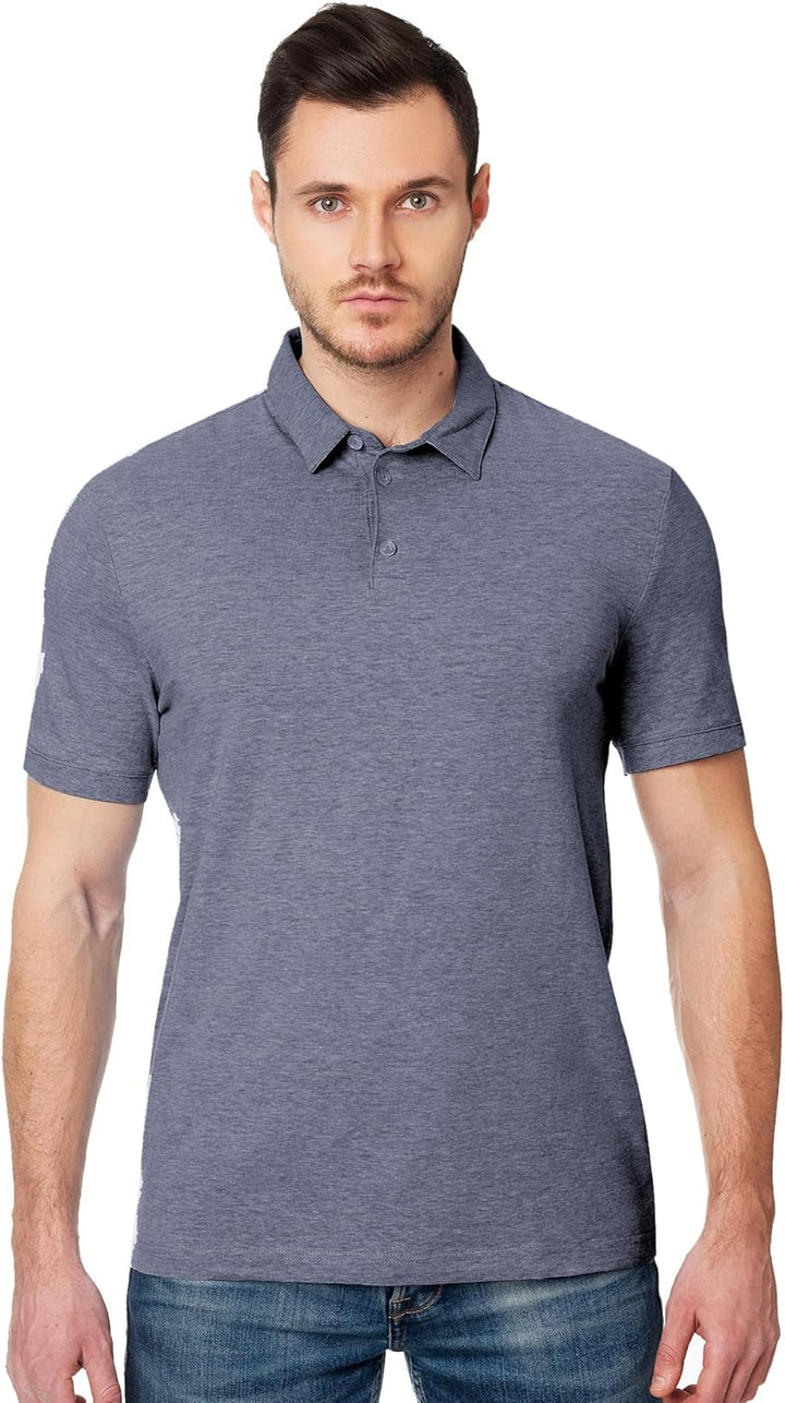 SwissWell Polo Shirts Herren Kurzarm Golf Tennis Atmungsaktives Outdoor Sommer Sports Poloshirt mit