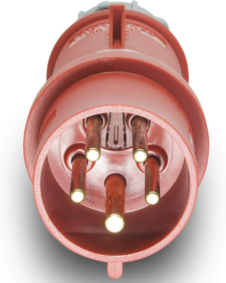 CEE Stecker & Kupplung Set 400V/32A 5p IP44 mit Phasenwender - Mennekes