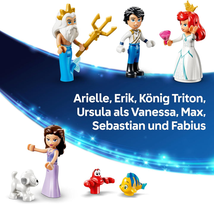 LEGO ǀ Disney Princess Arielles Königliches Hochzeitsboot - Arielle, die Meerjungfrau Set mit 7 Figu