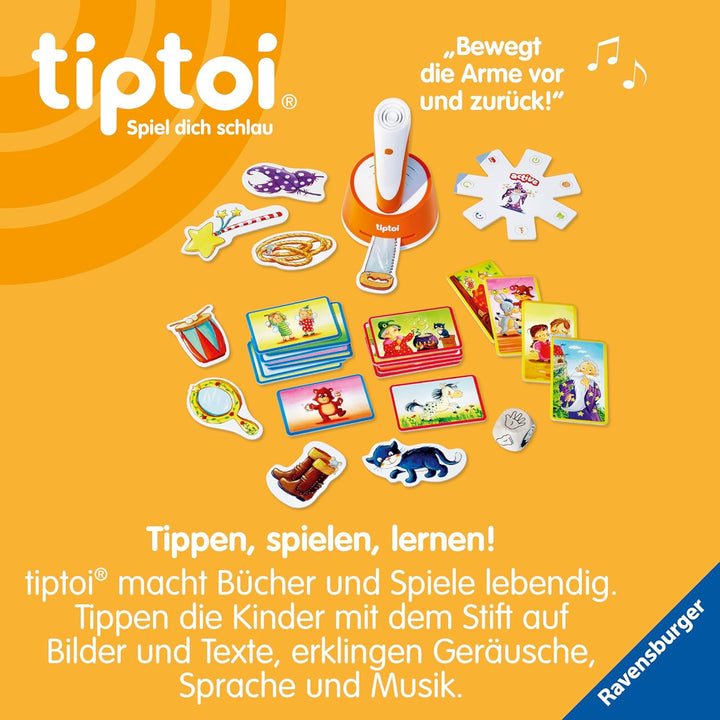 Ravensburger tiptoi Active Spiel 00130, Mitmach-Abenteuer, Bewegungsspiel ab 3 Jahren, mit Geschicht