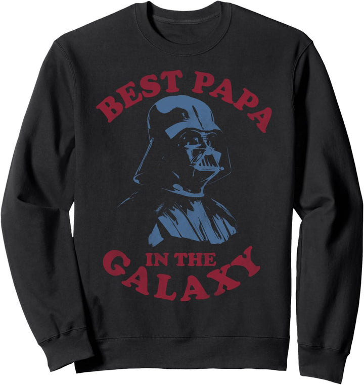 Star Wars Darth Vader Best Papa In The Galaxy Poster Sweatshirt