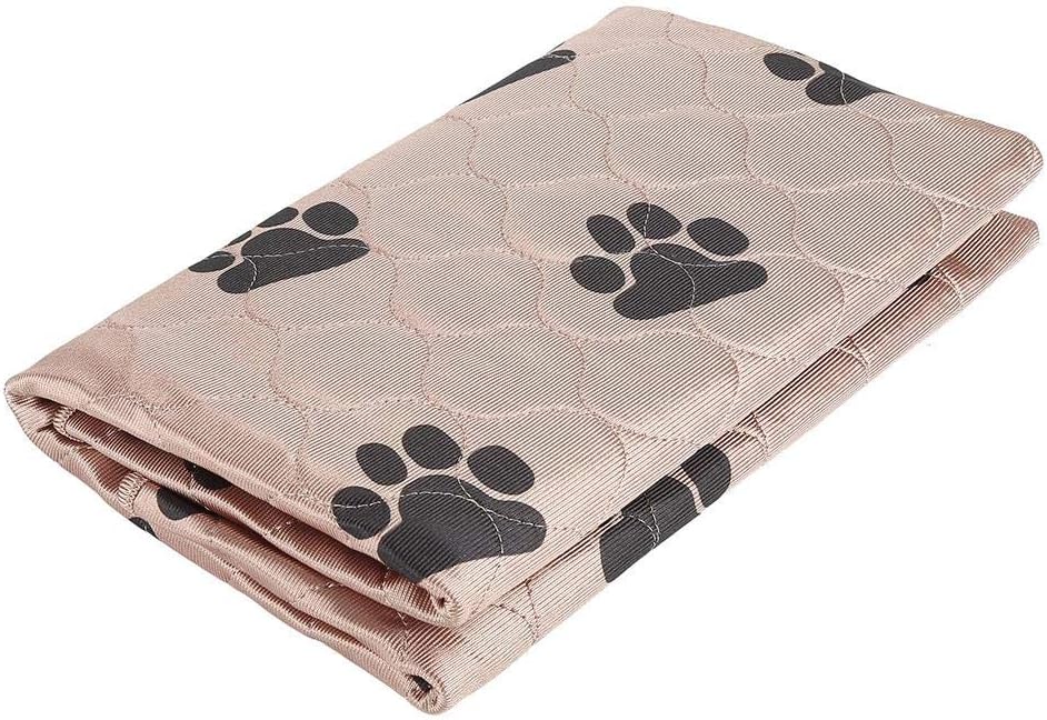 Fdit Wiederverwendbare wasserdichte Hundematte für Urinbett, für Haustiere, Hunde, Katzen (80 x 90 c
