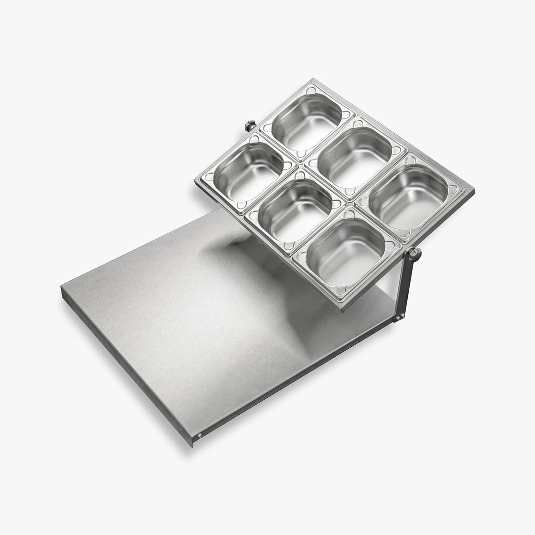 Beefer Pizzastation Set mit 6 GN Schalen – Perfekt für Beefer One & XL