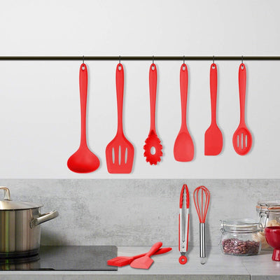 COVVY 10 Stück Silikon Küchenhelfer Set Küchen Backen Set Hitzebeständigkeit bis zu 230°C für Jede K