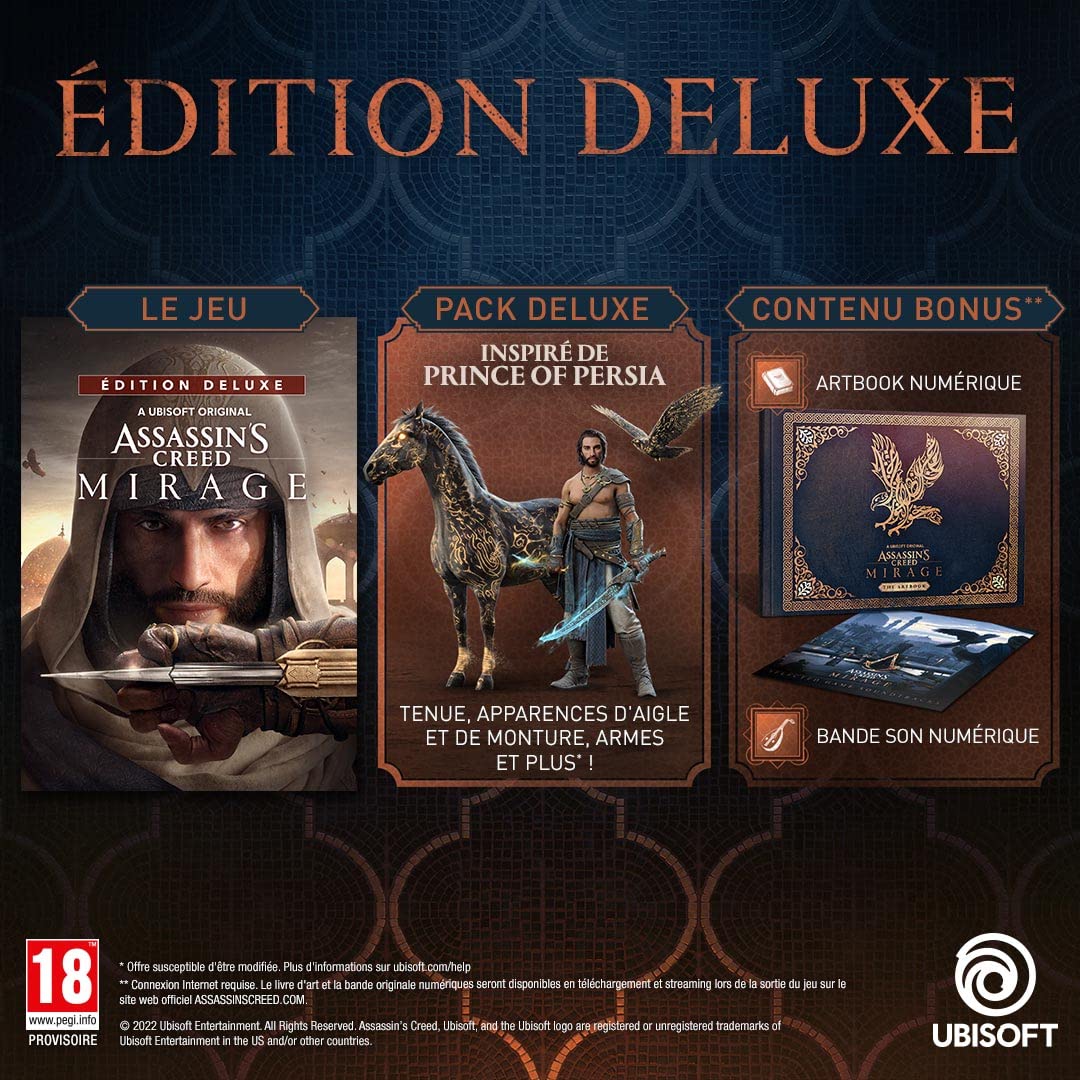 Assassins Creed: Mirage Deluxe Edition (Deutsche Verpackung)