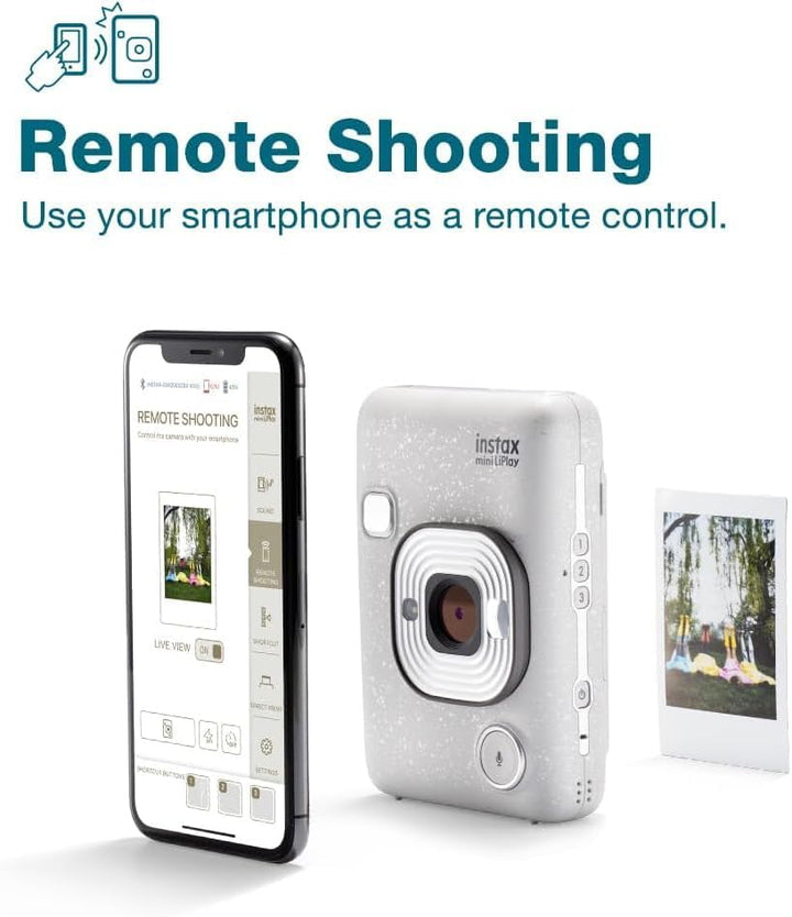 INSTAX LiPlay Stone White Stone weiss Single, Stone weiß Single