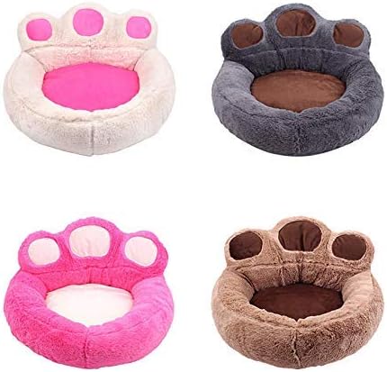 PETCUTE Hundebett kleine Hunde Katzenbett waschbar Hundebetten Mittlere Hunde Haustierbetten L Rosa,