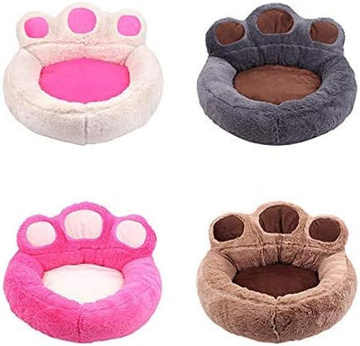 PETCUTE Hundebett kleine Hunde Katzenbett waschbar Hundebetten Mittlere Hunde Haustierbetten L Braun