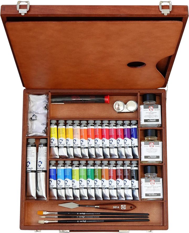 Unbekannt NEU Van Gogh Ölfarbe Malkasten EXPERT 26 Tuben