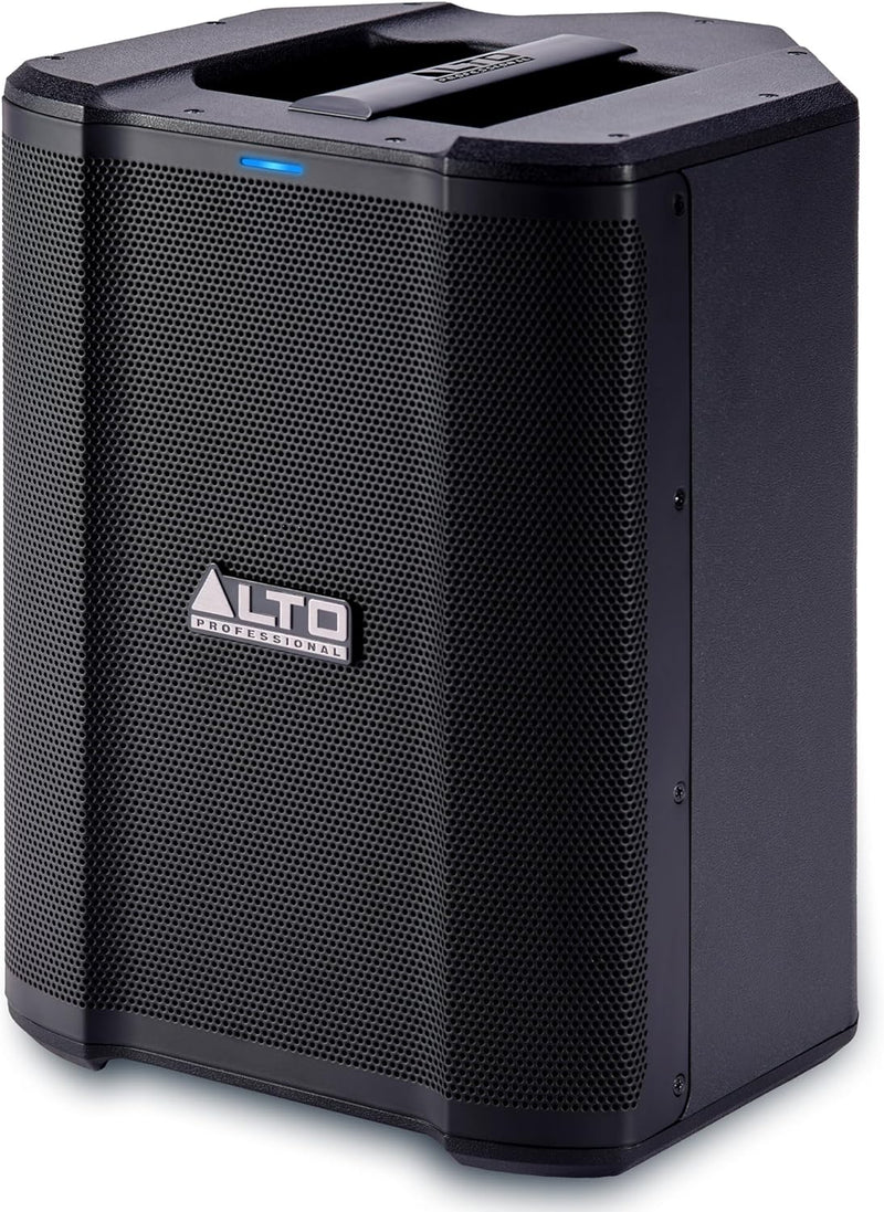 Alto Professional Busker 200W tragbares PA Lautsprechersystem mit Akku, Bluetooth, 3-Kanal Mixer, Al