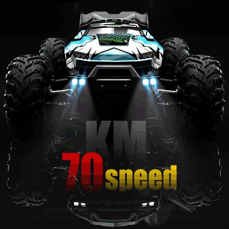 X-Verse 16101PRO 70KM/H Ferngesteuertes Auto Bürstenloser, 1:16 RC Auto Hohe Geländewagen Offroad Re