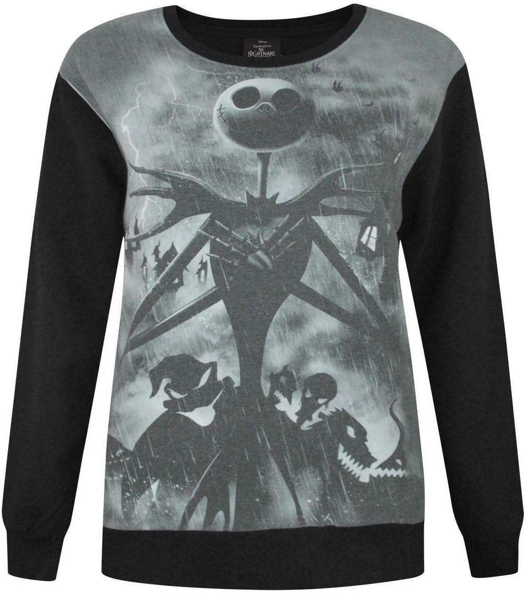 Nightmare Before Christmas Sublimation Women's Sweater
