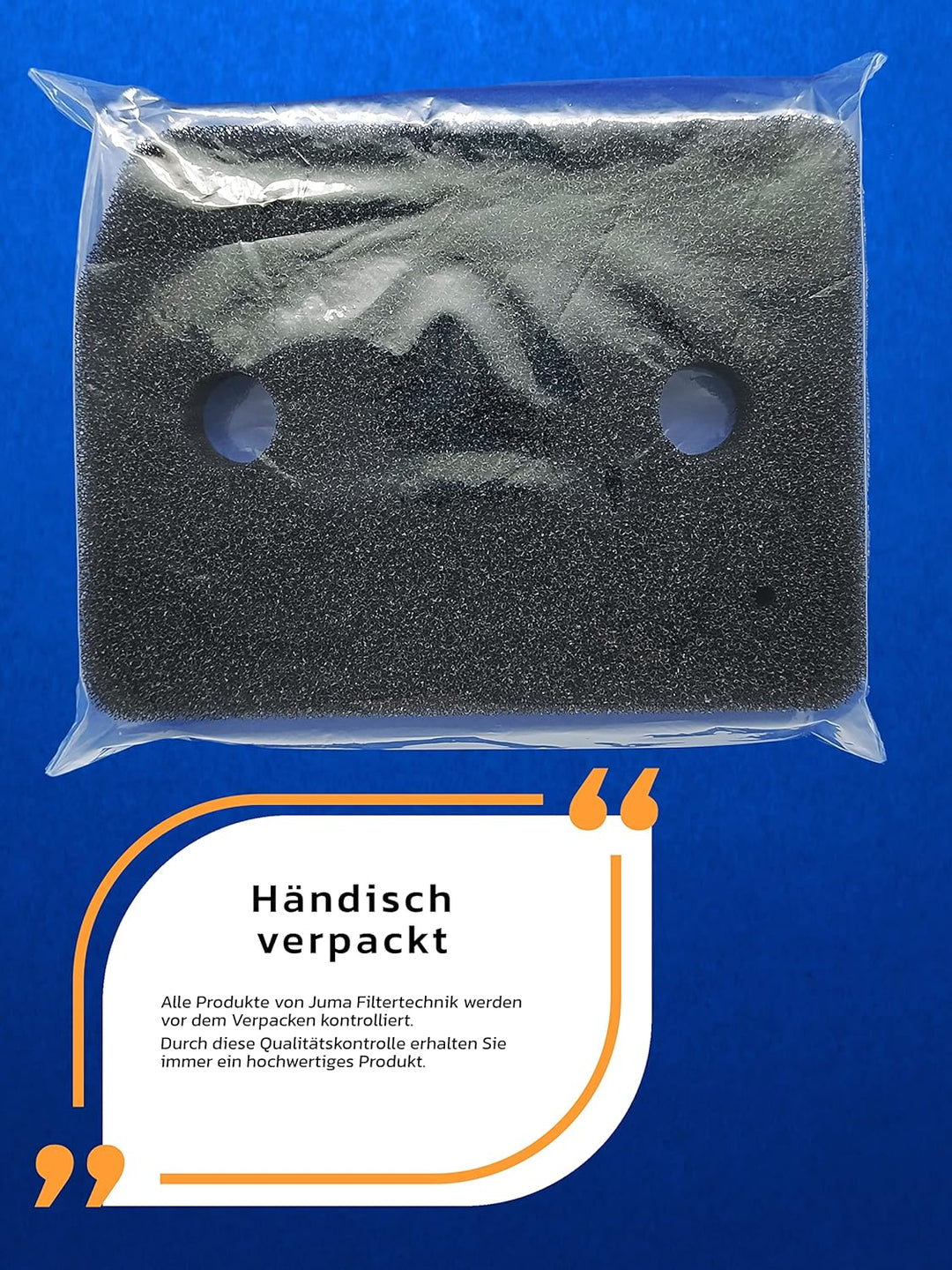 JUMA-Filter für Miele Schwammfilter 9164761 Fein/Grob 207 x 157 x 30mm Wärmepumpentrockner Filter Tr