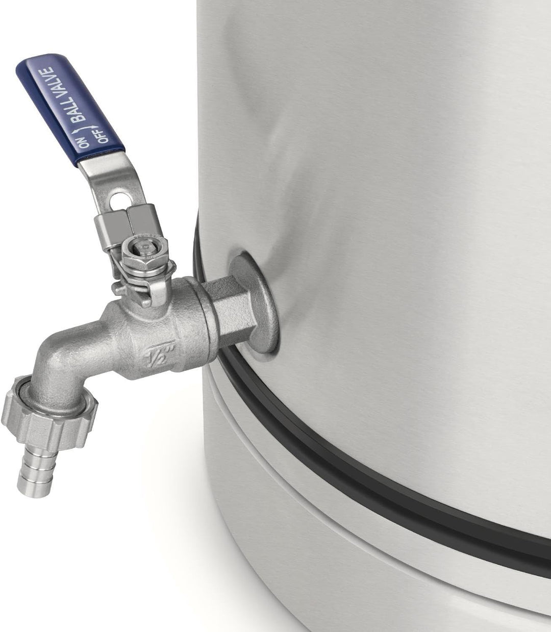 Klarstein Maischfest Gärkessel - Fermentierkessel, Bierbraugerät, Gärbehälter, 30 L, Ablasshahn, Ede