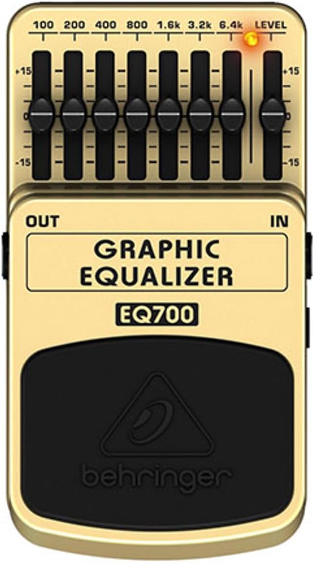Behringer EQ700 Ultimativer 7-Band-Grafik-Equalizer GRAPHIC EQUALIZER EQ700 Single, GRAPHIC EQUALIZE