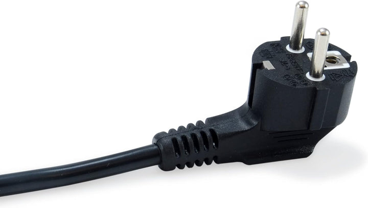 Equip 333309 Steckdosenleiste 19 Zoll (1HE) 7-Fach mit Ü- Überspannungsschutz und Schalter, schwarz