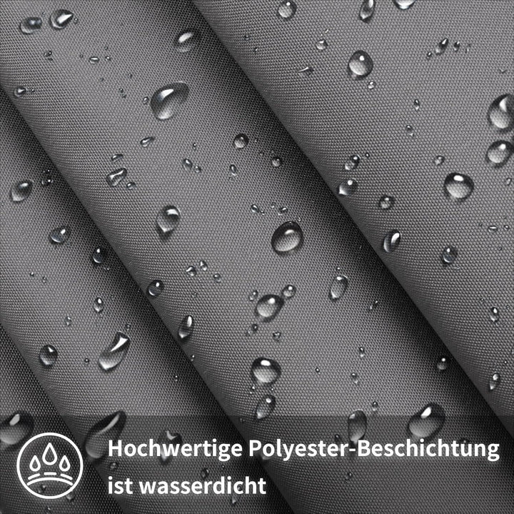 Shade&Beyond Balkon Sichtschutz Wetterfest 90x500cm, 95% UV-Schutz Balkonabdeckung mit Kabelbinder f