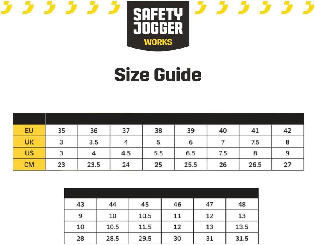 SAFETY JOGGER Sicherheits und Arbeitsschuhe Herren und Damen - X0600 - Sicherheitsschuhe, Schutzschu