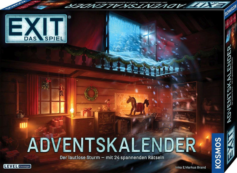 Kosmos 683009 EXIT - Das Spiel Adventskalender, Der lautlose Sturm, mit 24 spannenden Rätseln ab 10