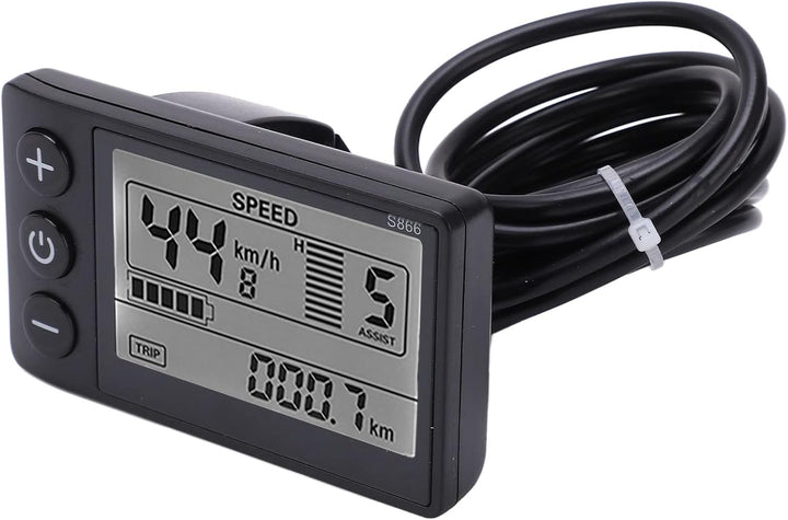 S866 Fahrradcomputer, LCD-Messgerät für Elektrische Fahrräder, 24 V 36 V 48 V Elektroroller-Bedienfe