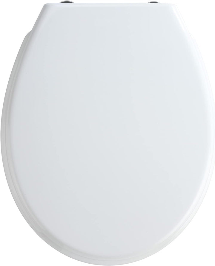 WENKO WC-Sitz Bilbao, hygienischer Toilettensitz mit Absenkautomatik, WC-Deckel mit Fix-Clip Hygiene