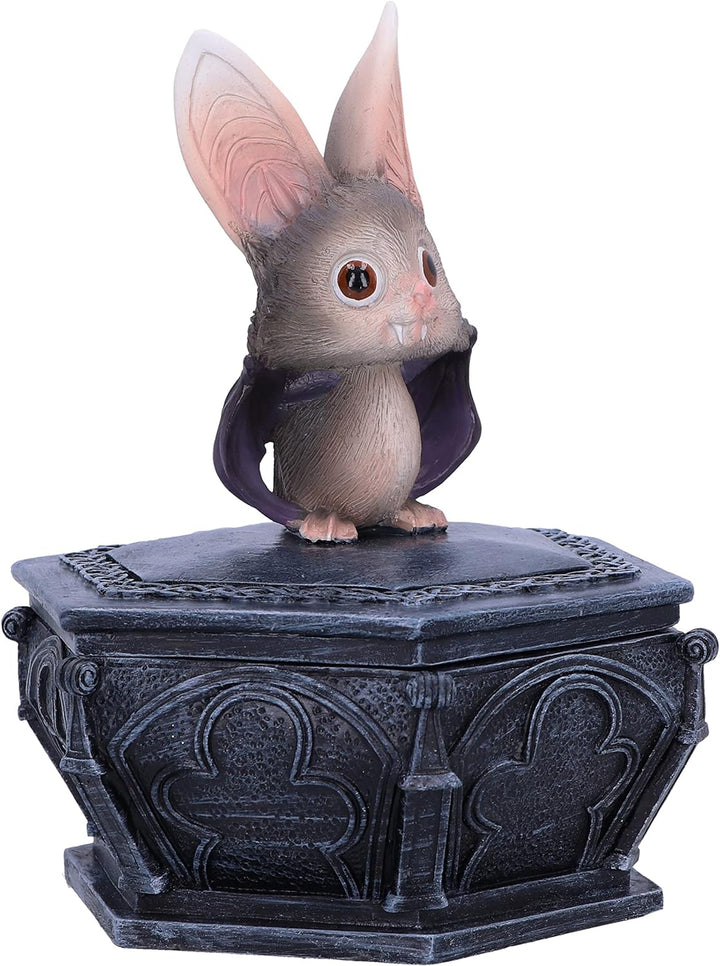 Nemesis Now Batty Box 15,2 cm, Kunstharz, schwarz, Gothic-Fledermaus-Box, Aufbewahrungsbox, Gothic-G