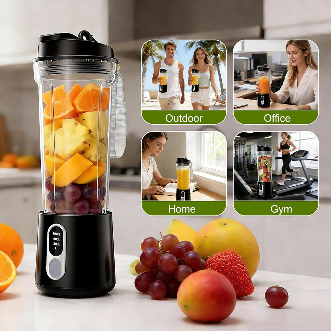 Tragbarer Mixer Standmixer Smoothie Maker : 500ml Mini Blender, Mini Mixer Smoothie Maker to go, 300