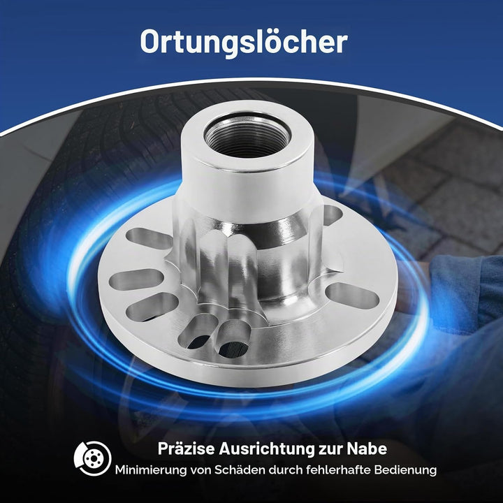 MINRS 10T Hydraulischer Radlager Abzieher Werkzeug Satz Ausdrücker Satz für Antriebswellen KFZ Radna