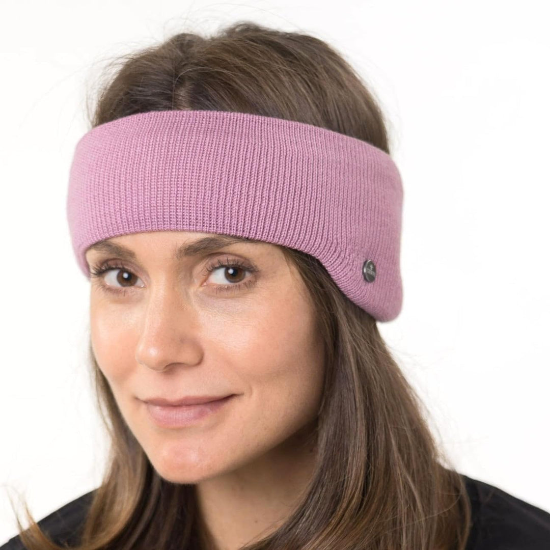 LIERYS Fine Merino Stirnband Damen/Herren/Kinder (7,5-10 cm breit) - Made in Germany - mit Merinowol