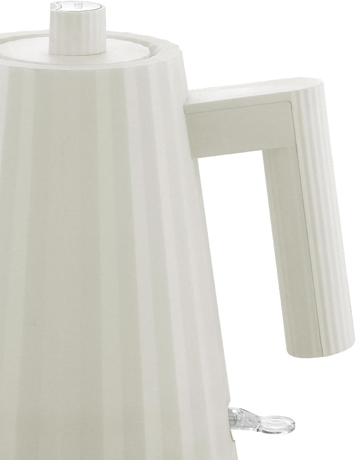 Alessi Plissé MDL06/1WUK - Elektrischer Wasserkocher aus Thermoplastischem Harz, Englisch Stecker 24