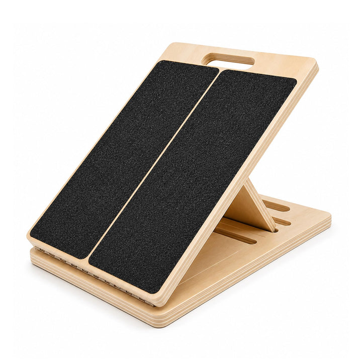 2025 Neu Portable Wooden Slant Board Mit Griff,Einstellbarer Anti-Rutsch Geneigte Schrägbrett(5 Wink