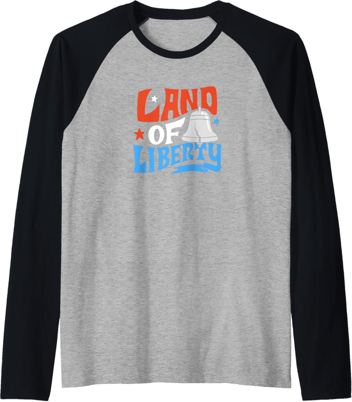 Land der Freiheit Americana Raglan