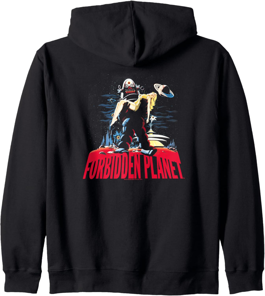 Forbidden Planet Robby and Woman Kapuzenjacke