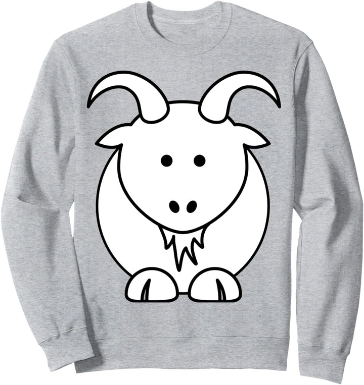 Billy Goat Cartoon Sweatshirt