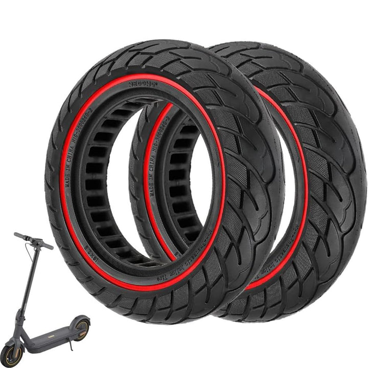 VOLOHAS 60/70-6,5 Vollgummireifen 10 * 2,5 Solide Reifen für Segway Ninebot Max G30 / G30E / G30LP E