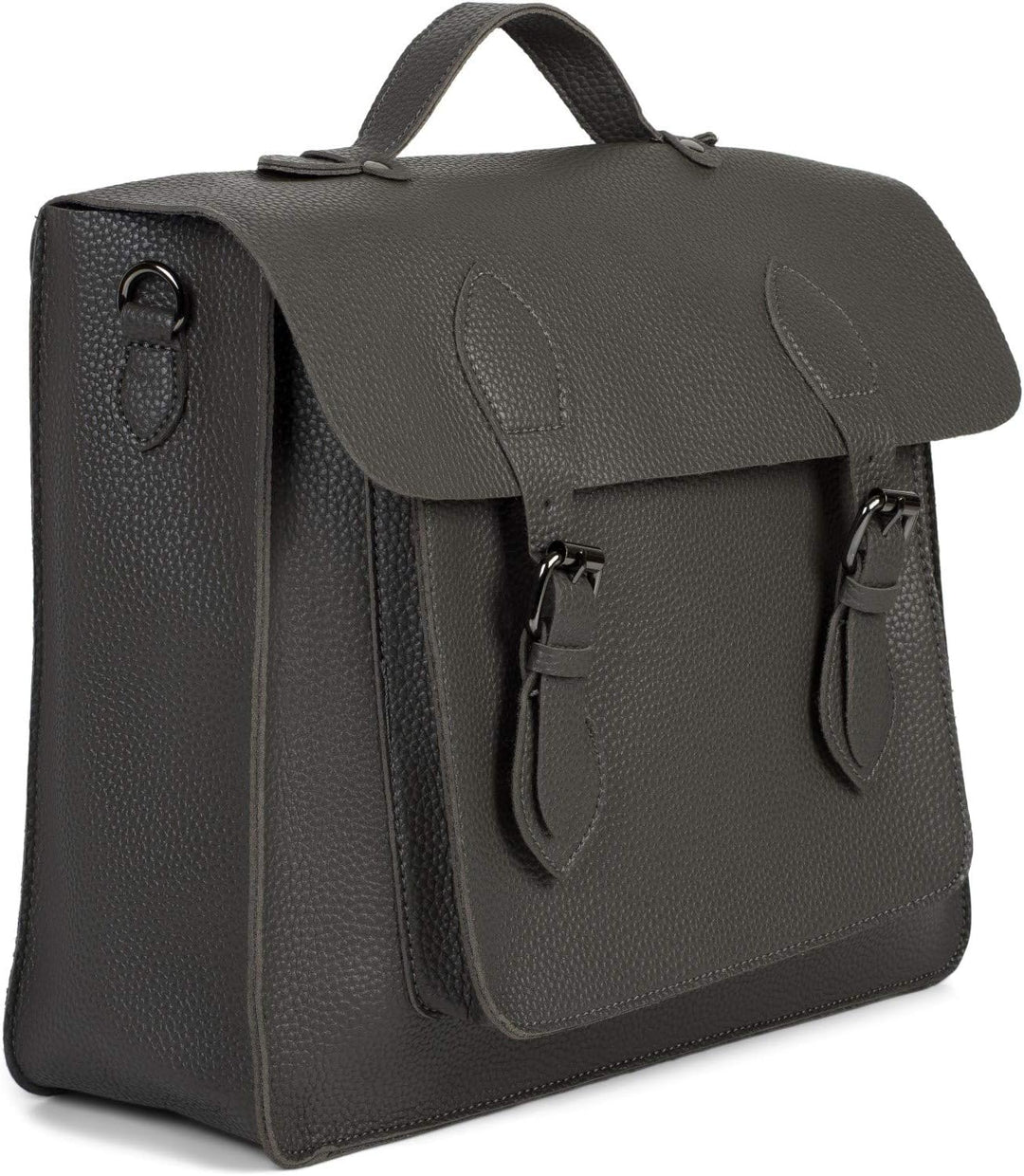 styleBREAKER Multifunktion Messenger Bag Umhängetasche mit Schnallen, Schultertasche, Rucksack, Akte