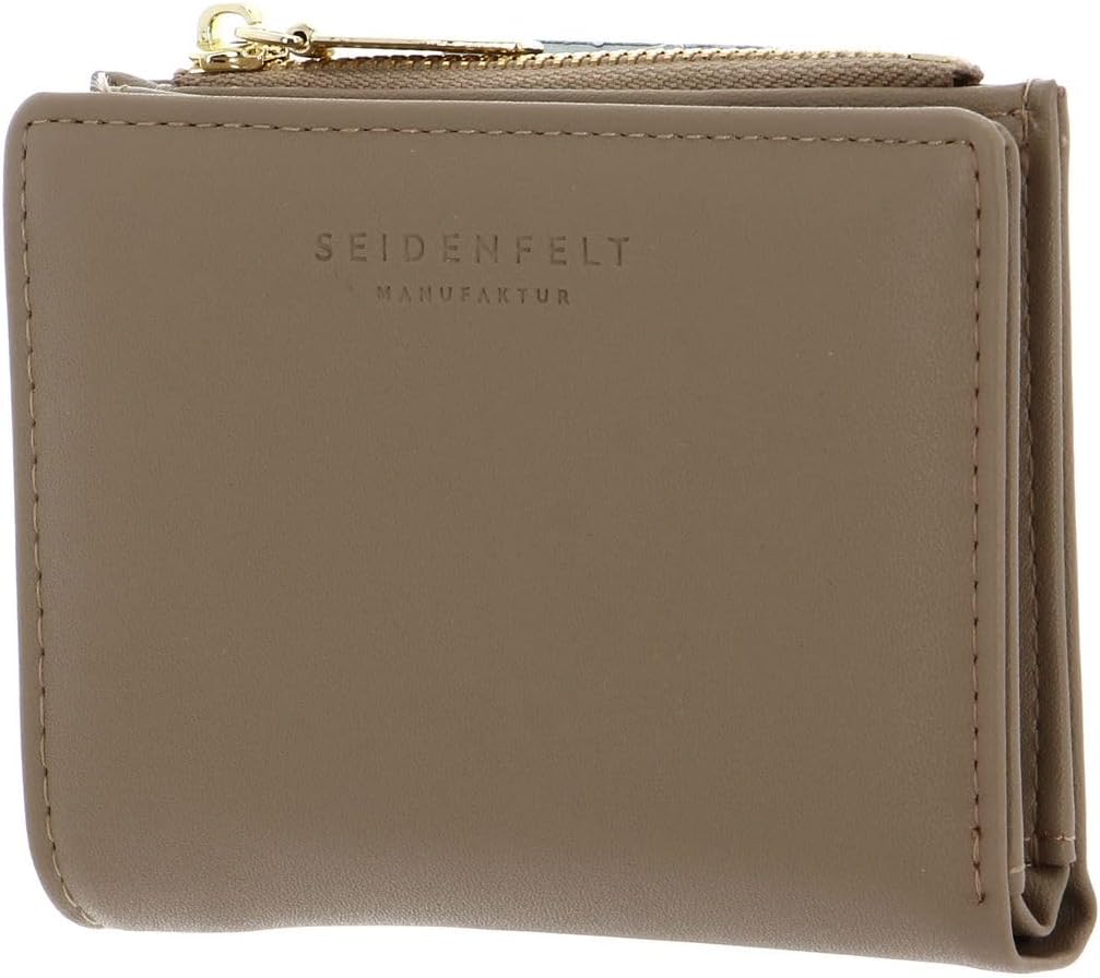 Seidenfelt Medja - Handytasche 18 cm cream/gold