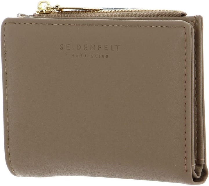 Seidenfelt Medja - Handytasche 18 cm cream/gold