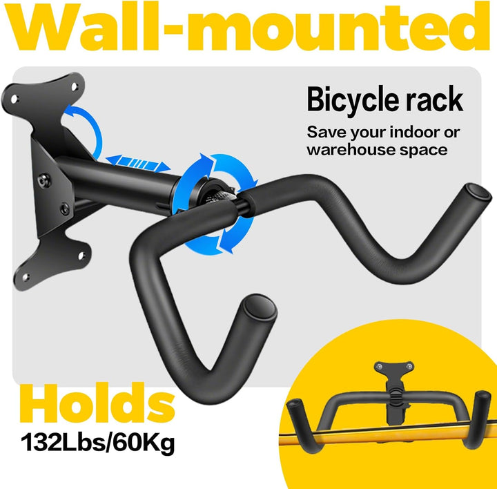 Fahrrad Wandhalterung, Fahrrad Montageständer, Fahrrad Wandhalterung klappbar, Winkel und Wandabstan
